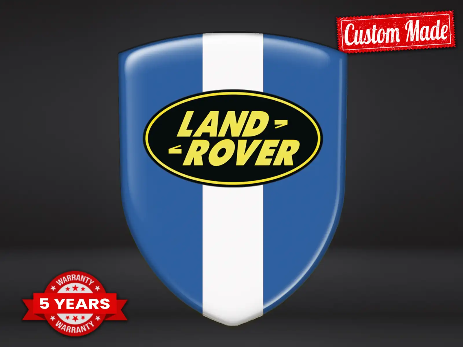 Land Rover Adesivi Logo Personalizzati Robusti Multiuso Pregio